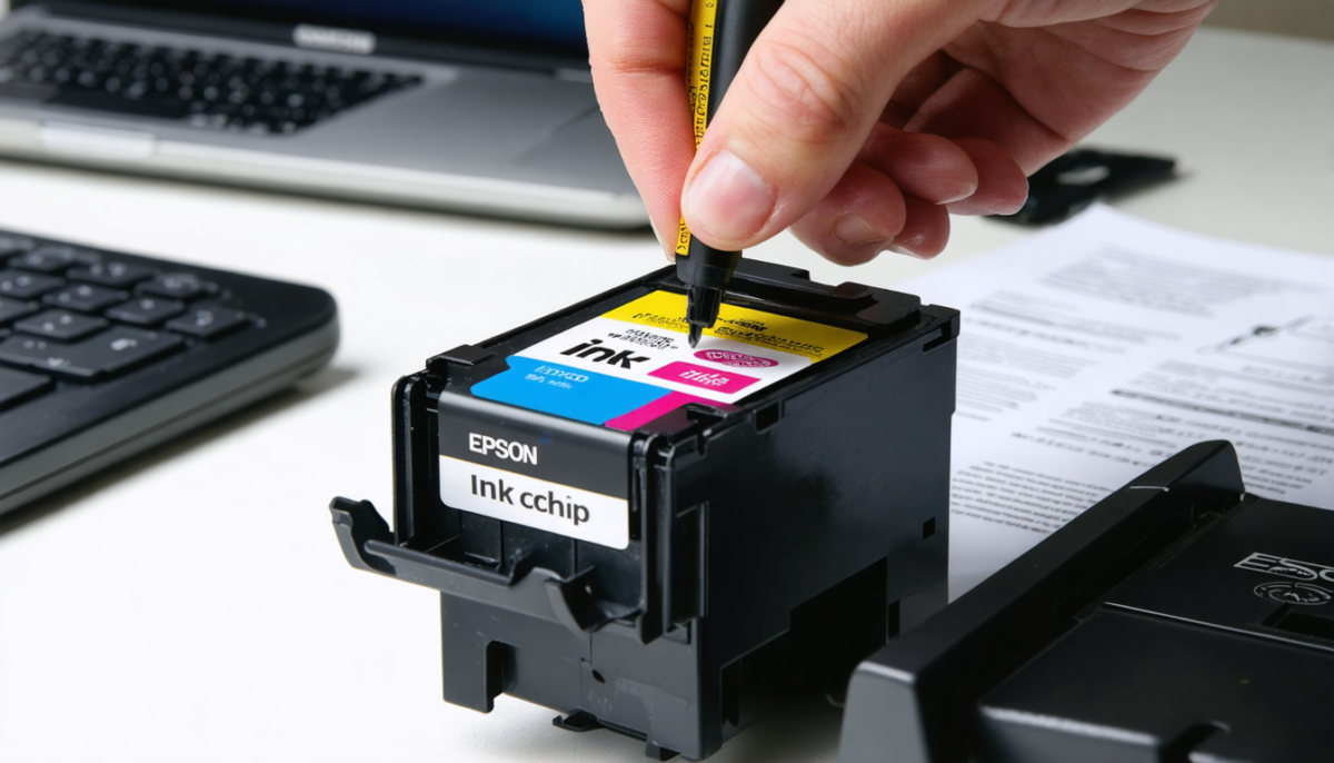 découvrez comment réinitialiser facilement les puces des cartouches d’encre epson pour prolonger leur utilisation et économiser sur vos achats d'encre.