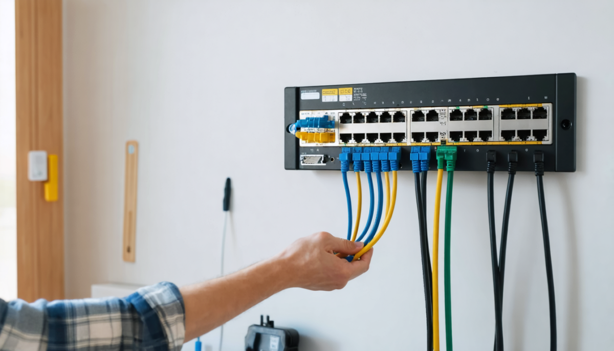 découvrez comment installer facilement une baie de brassage rj45 chez vous pour organiser votre réseau domestique de manière efficace et professionnelle.